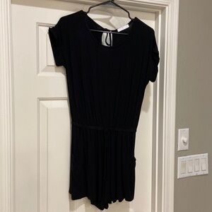 Black romper by Nic & Lulu size medium made in the USA